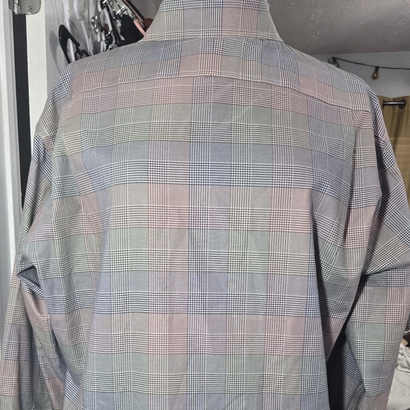 Paul Fredrick Non-Iron Two Ply Cotton Long Sleeve Buttom Down - Picture 4 of 7